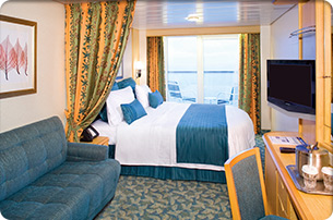 Ocean View Balcony: 2D